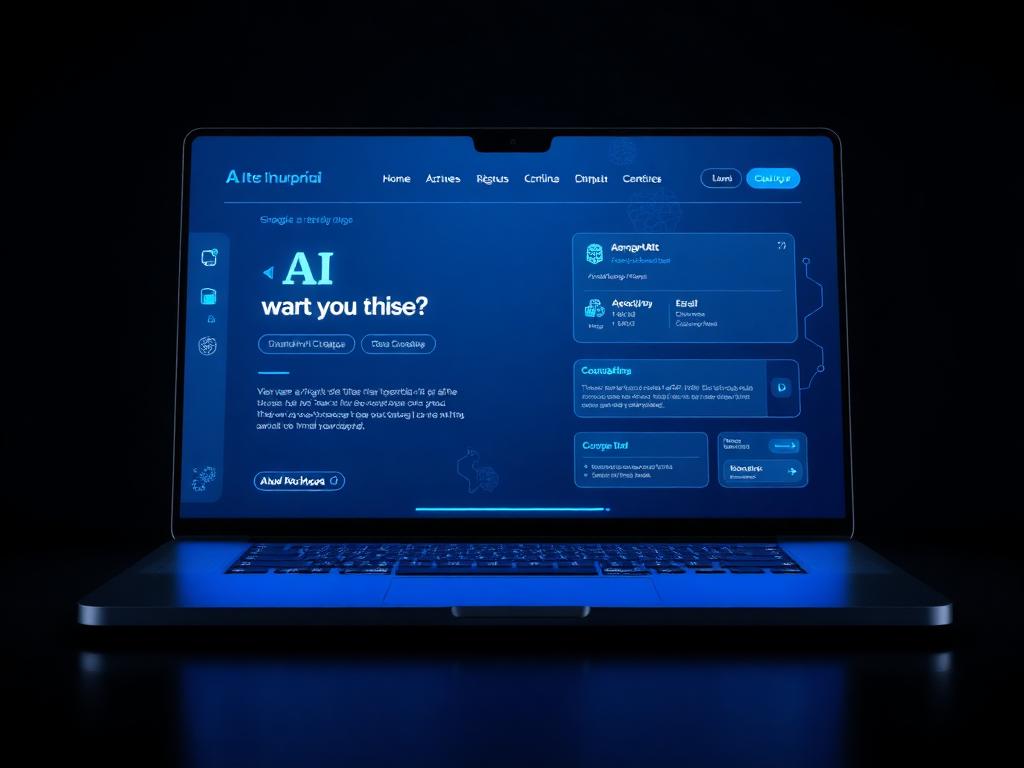 AI Service Website — AI Services project by Irqsa Edge