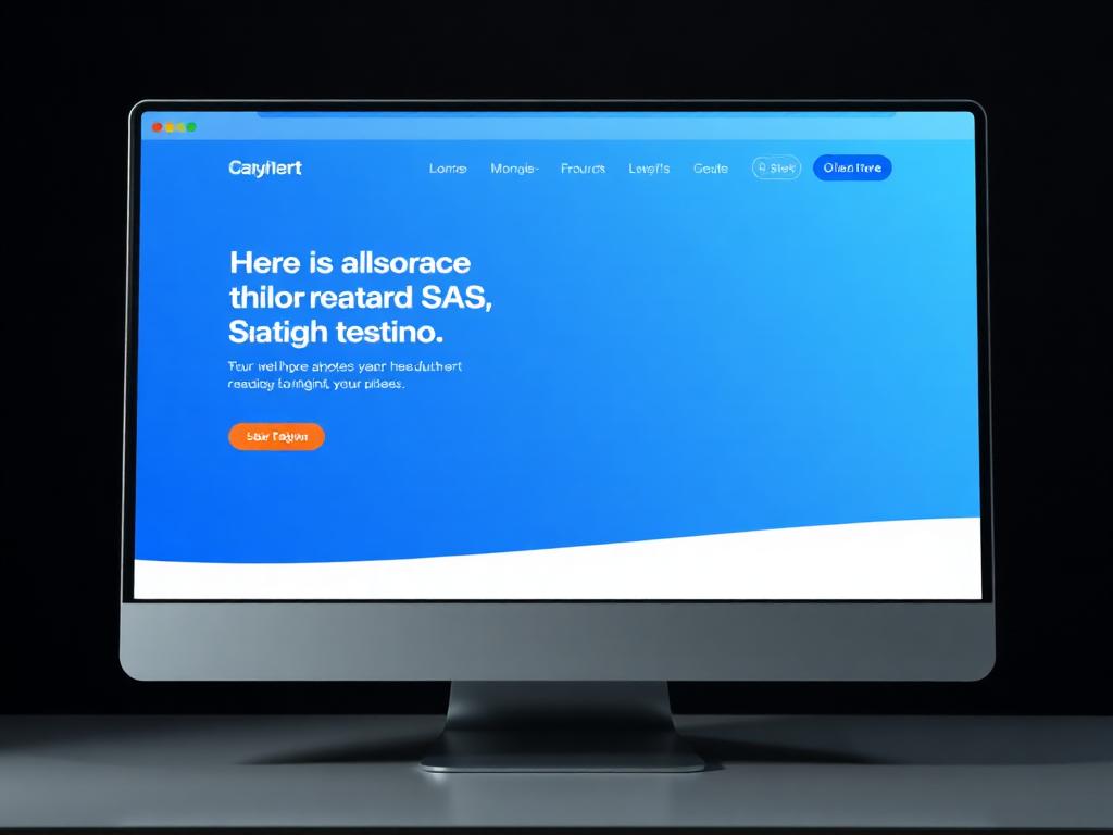 Service Landing Page — Landing Page project by Irqsa Edge